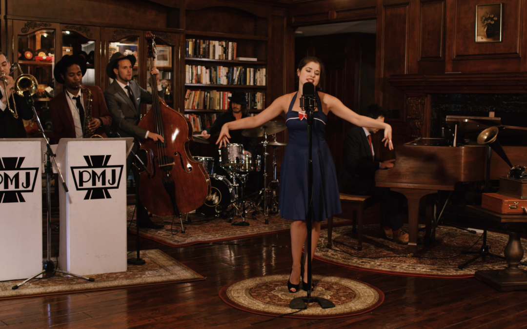 “This Love” by Maroon 5, Vintage ’40s Style feat. #PMJsearch Winner Devi-Ananda!